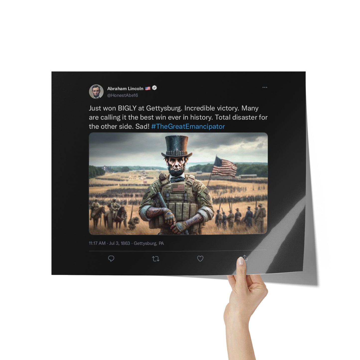 LINCOLN Victory Poster