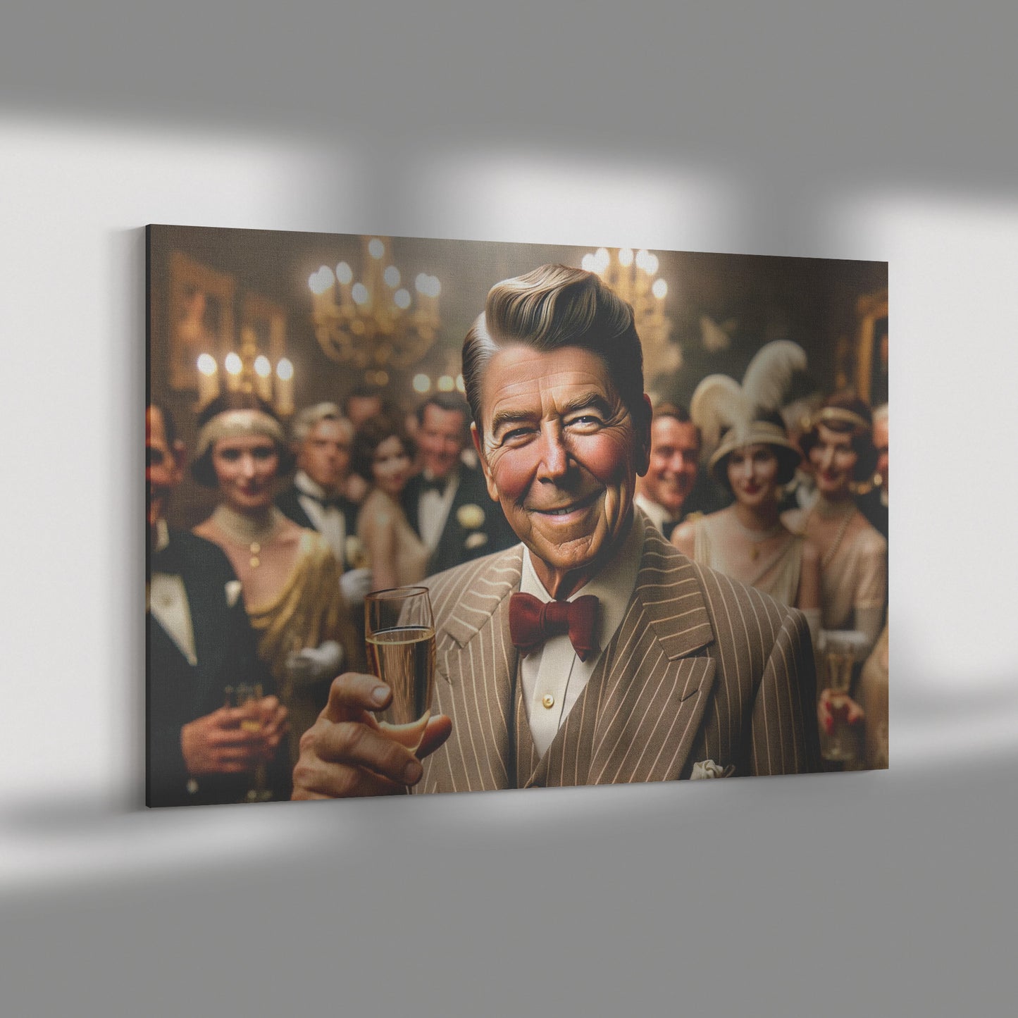 REAGAN Print on Canvas