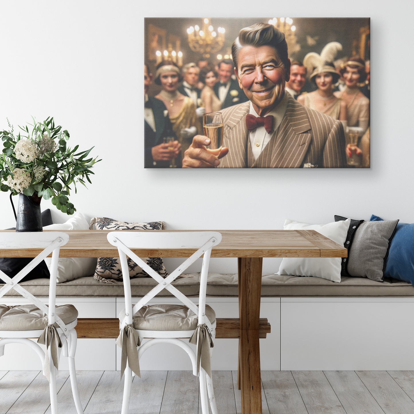 REAGAN Print on Canvas