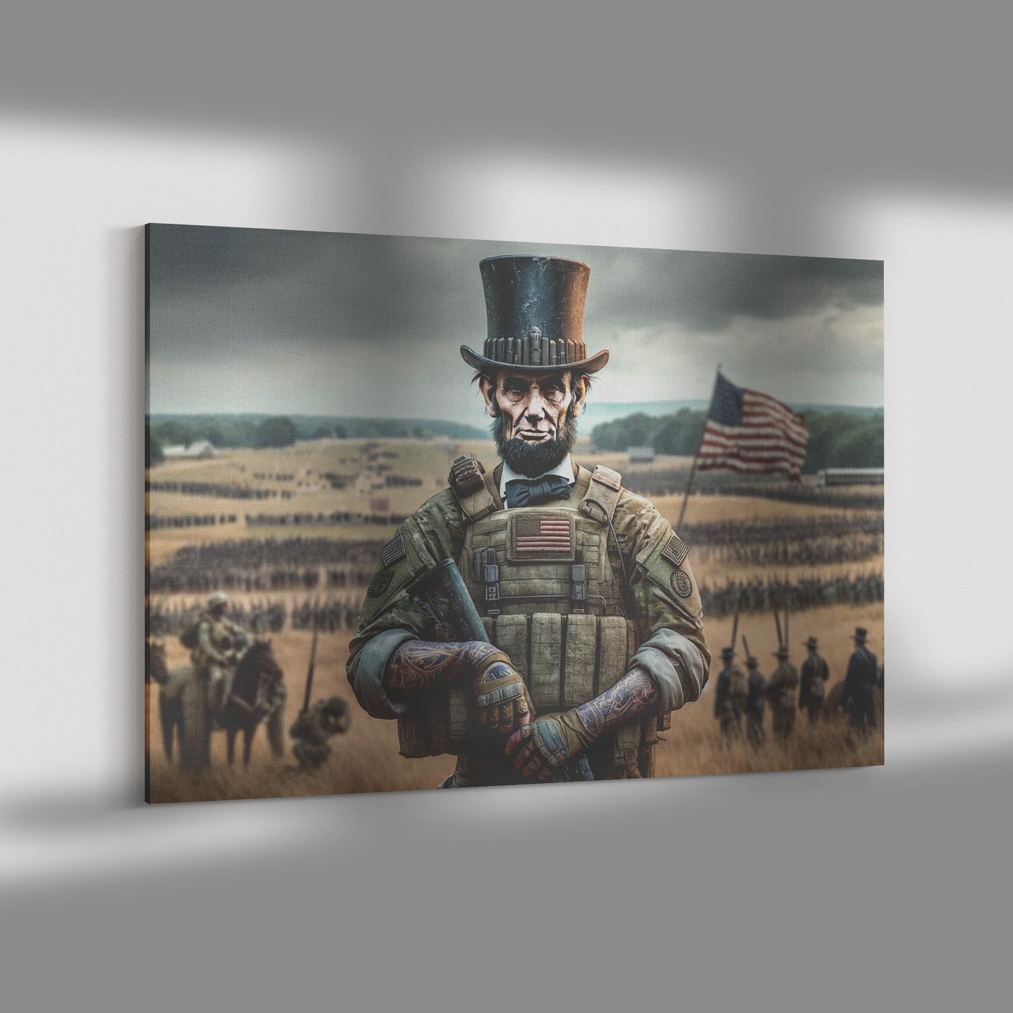 LINCOLN Print on Canvas