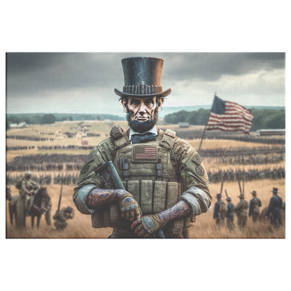 LINCOLN Print on Canvas