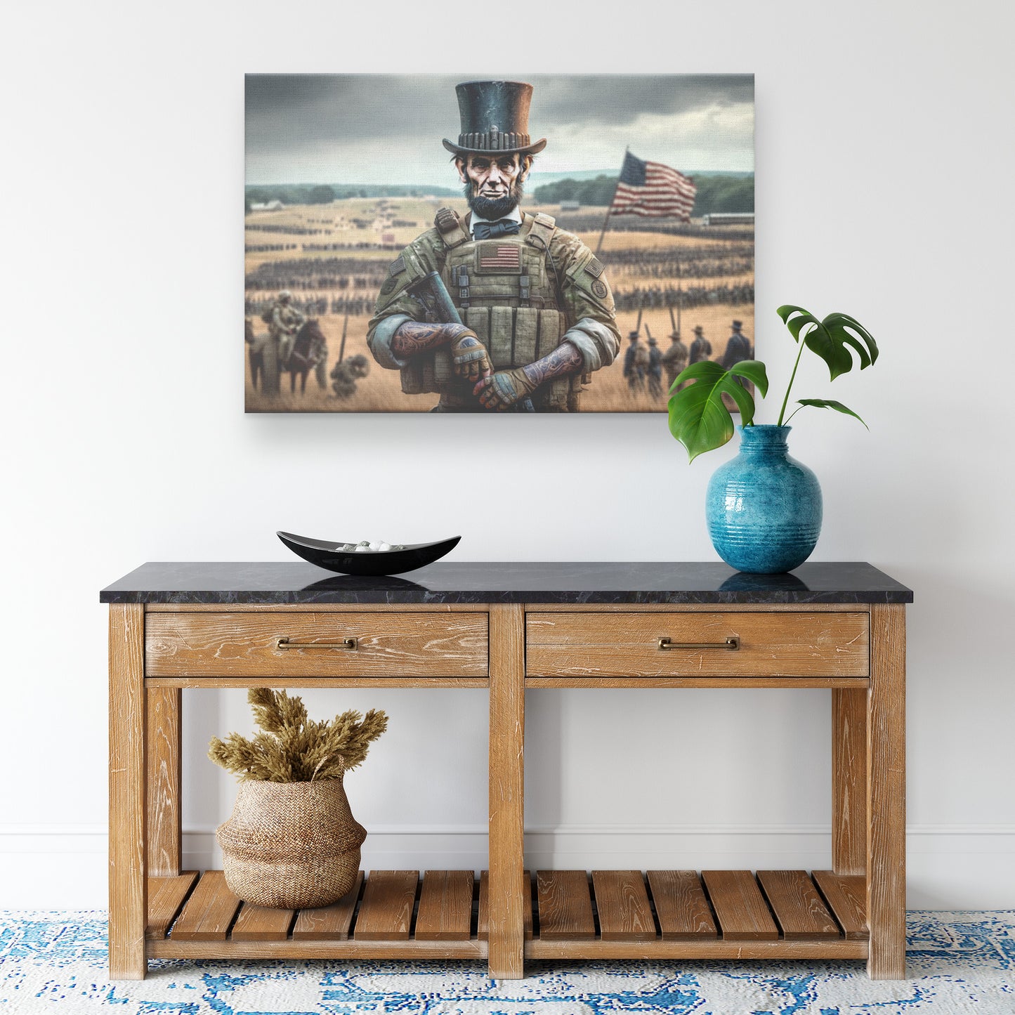 LINCOLN Print on Canvas