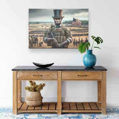 LINCOLN Print on Canvas