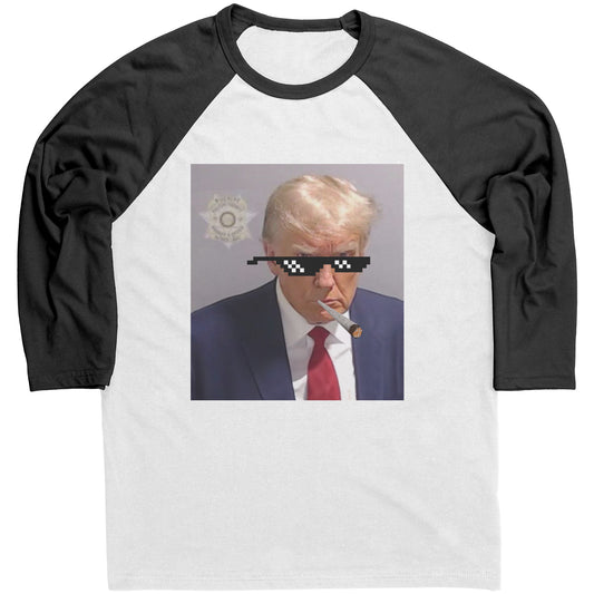 THUG LIFE TRUMP Raglan